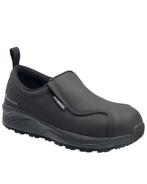 Nautilus Women's Guard Work Shoes - Composite Toe, Black, hi-res