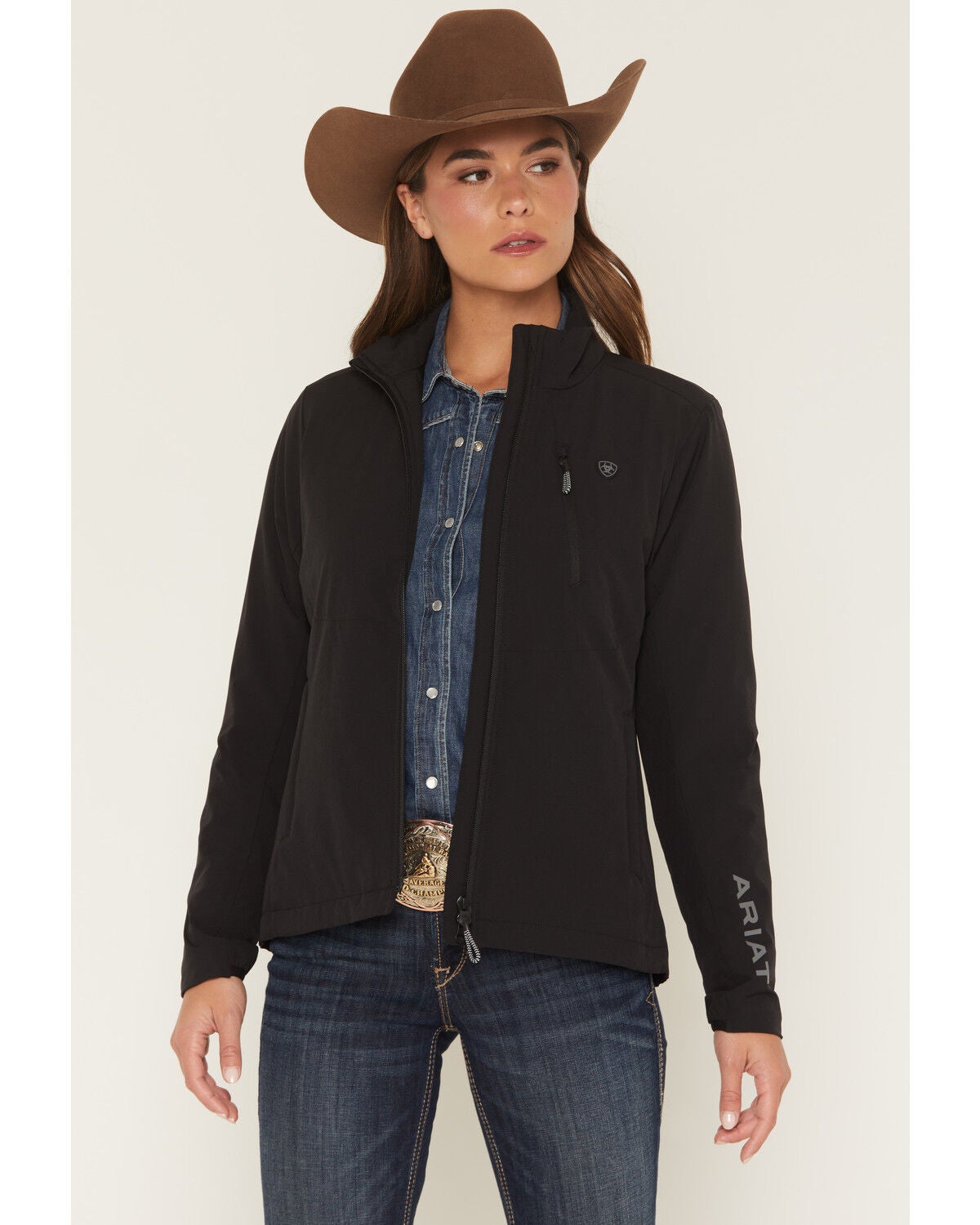 Ariat Women's Rion StretchShell Insulated Jacket, Black, hi-res