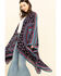 Image #5 - Patrons of Peace Women's Navy Americana Print Kimono, , hi-res