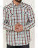 Image #3 - Moonshine Spirit Men's Burning Man Plaid Long Sleeve Snap Western Shirt, White, hi-res