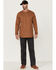 Image #1 - Hawx Men's FR Double Front Ripstop Work Pants, Brown, hi-res