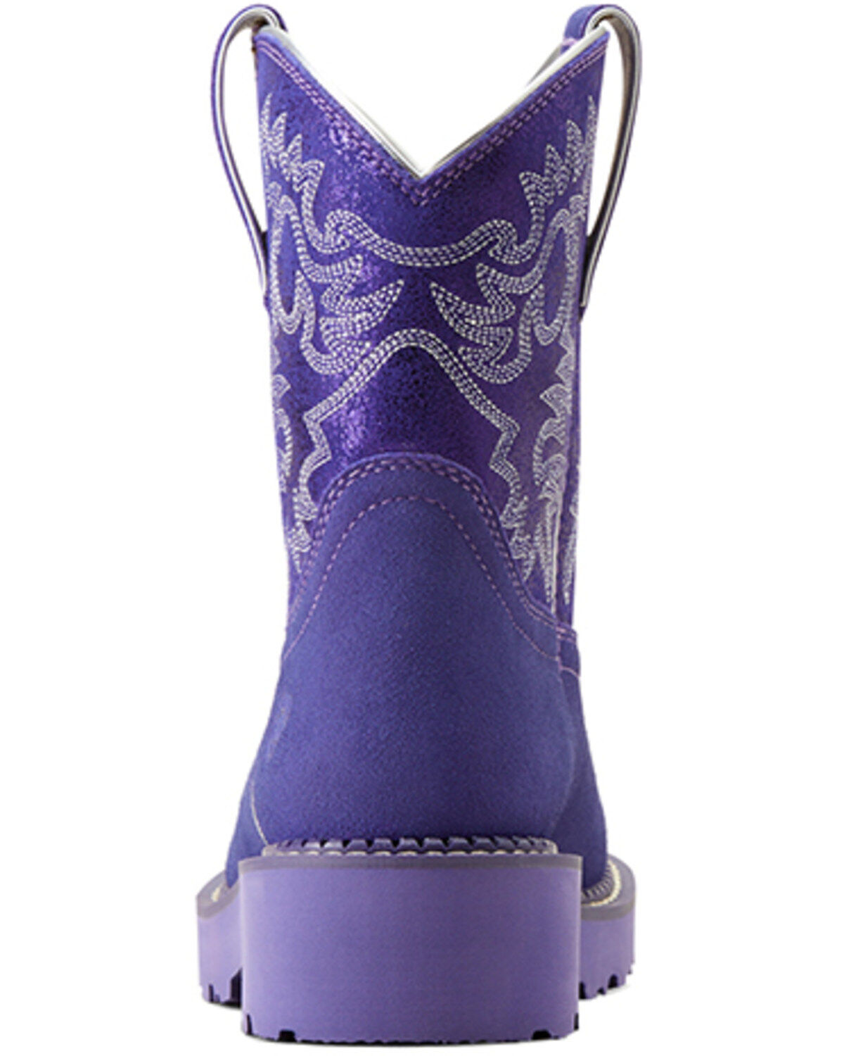 Image #3 - Ariat Women's Fatbaby Western Boots - Round Toe, Purple, hi-res
