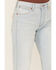 Image #2 - Wrangler Women's Light Wash Wanderer Mid Rise Flare Stretch Denim Jeans, Light Wash, hi-res