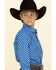 Image #6 - Cody James Boys' Astro Geo Print Button Long Sleeve Western Shirt , , hi-res