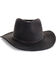 Image #2 - Cody James® Men's Outback Wool Hat, Chocolate, hi-res