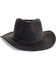 Image #2 - Cody James® Men's Outback Wool Hat , Chocolate, hi-res
