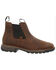 Image #2 - Rocky Men's Legacy 32 Twin Gore Western Work Chelsea Boots - Square Toe, Dark Brown, hi-res