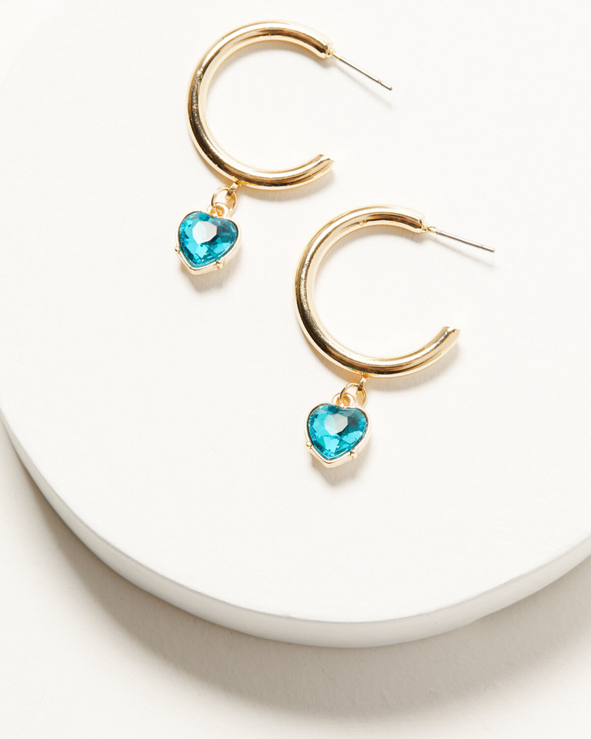 Image #3 - Shyanne Women's Hoop Earring Set - 3 Piece, Gold, hi-res