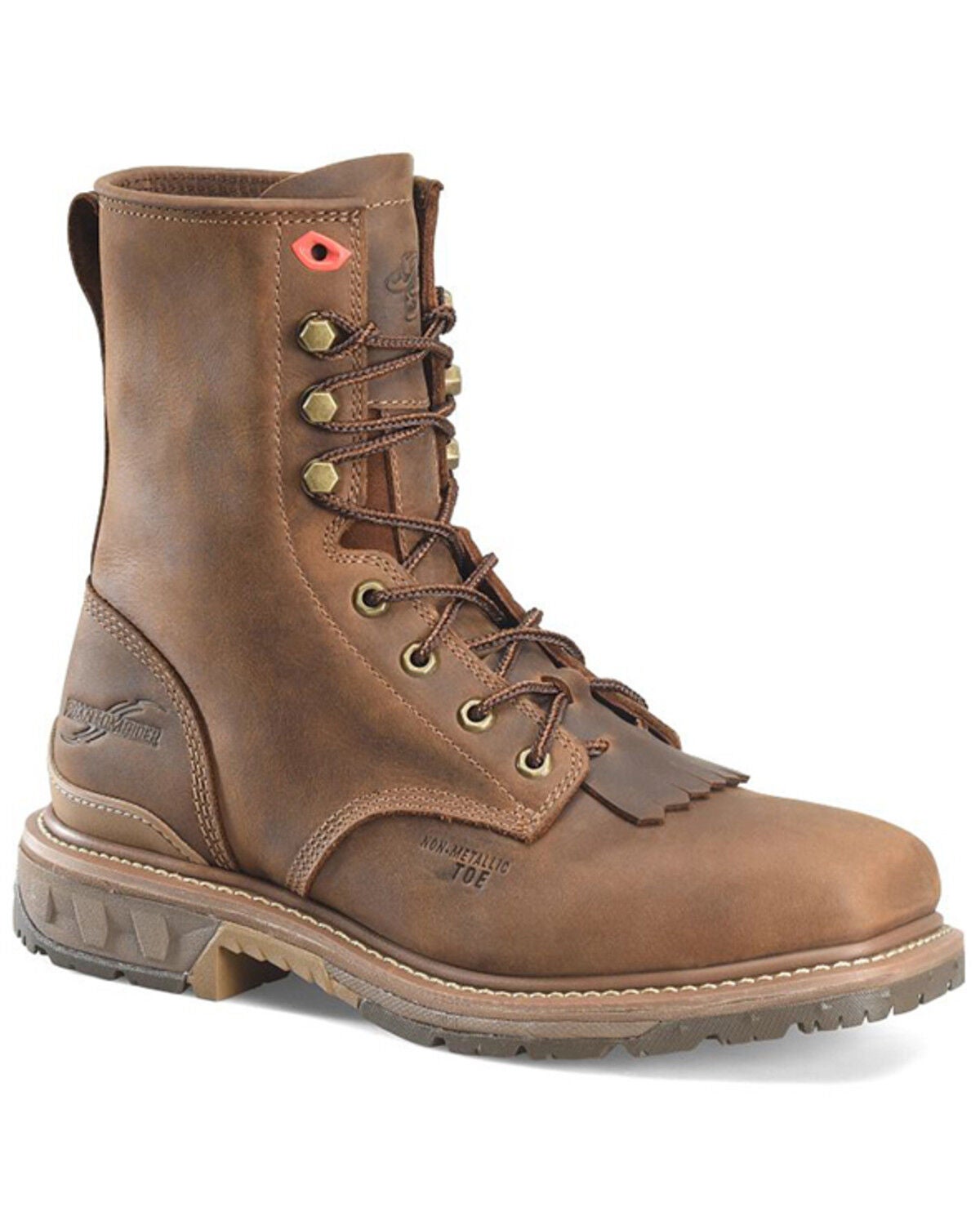 Double H Men's Dailor 8" Work Boots - Composite Toe, Brown, hi-res