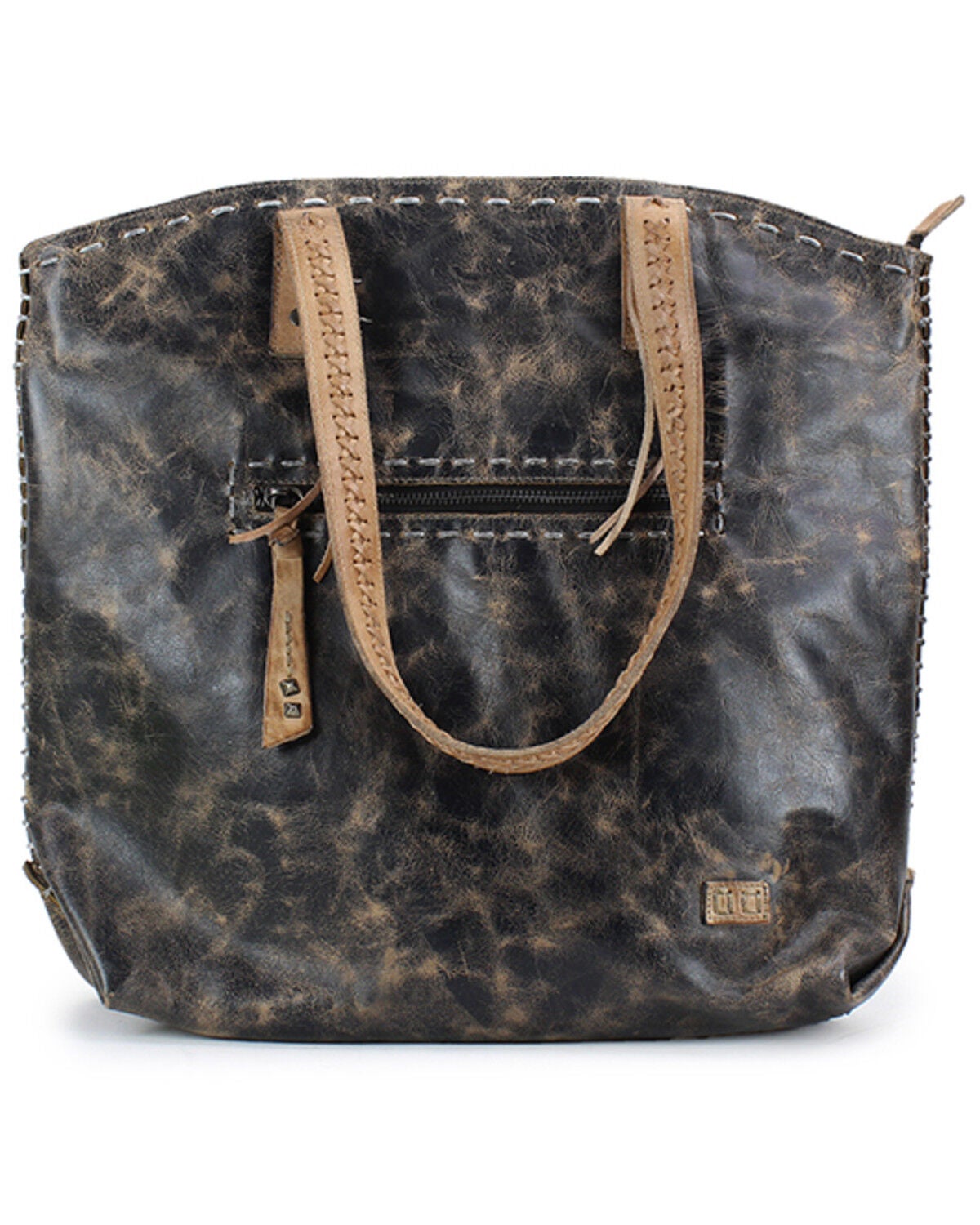 Bed Stu Women's Barra II Tote Bag, Black, hi-res