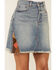 Image #4 - Driftwood Women’s Light Wash Patchwork Denim Skirt, , hi-res