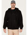 Image #1 - Hawx Men's Pro Hooded Bomber Jacket, Black, hi-res