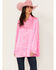 Image #1 - Show Me Your Mumu Women's Smith Button-Down Top, Bright Pink, hi-res