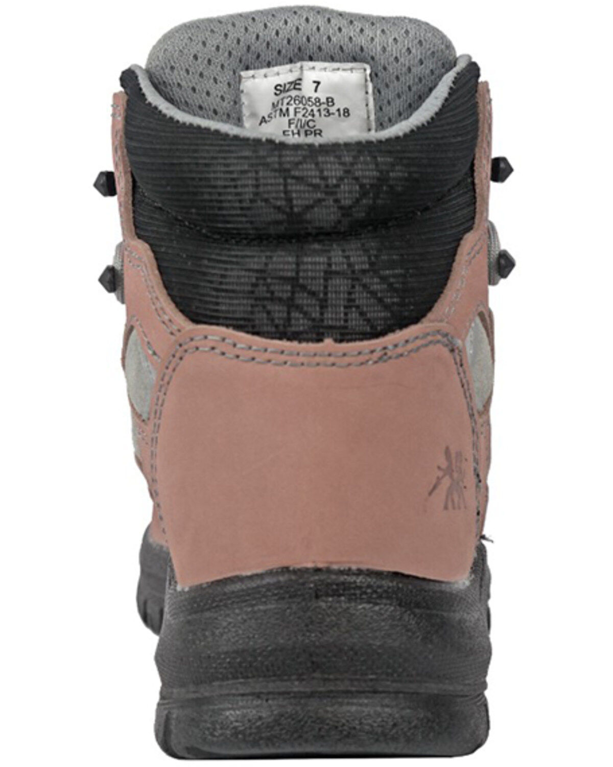 Image #5 - Moxie Trades Women's 6" Waterproof Work Boots - Composite Toe, Pink, hi-res