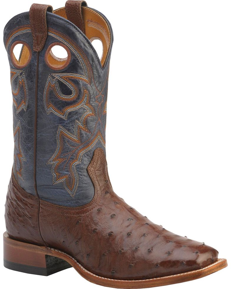 Boulet Men's Exotic 12" Ostrich Boots | Boot Barn