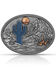Montana Silversmiths Women's Cactus Scene Belt Buckle, Silver, hi-res