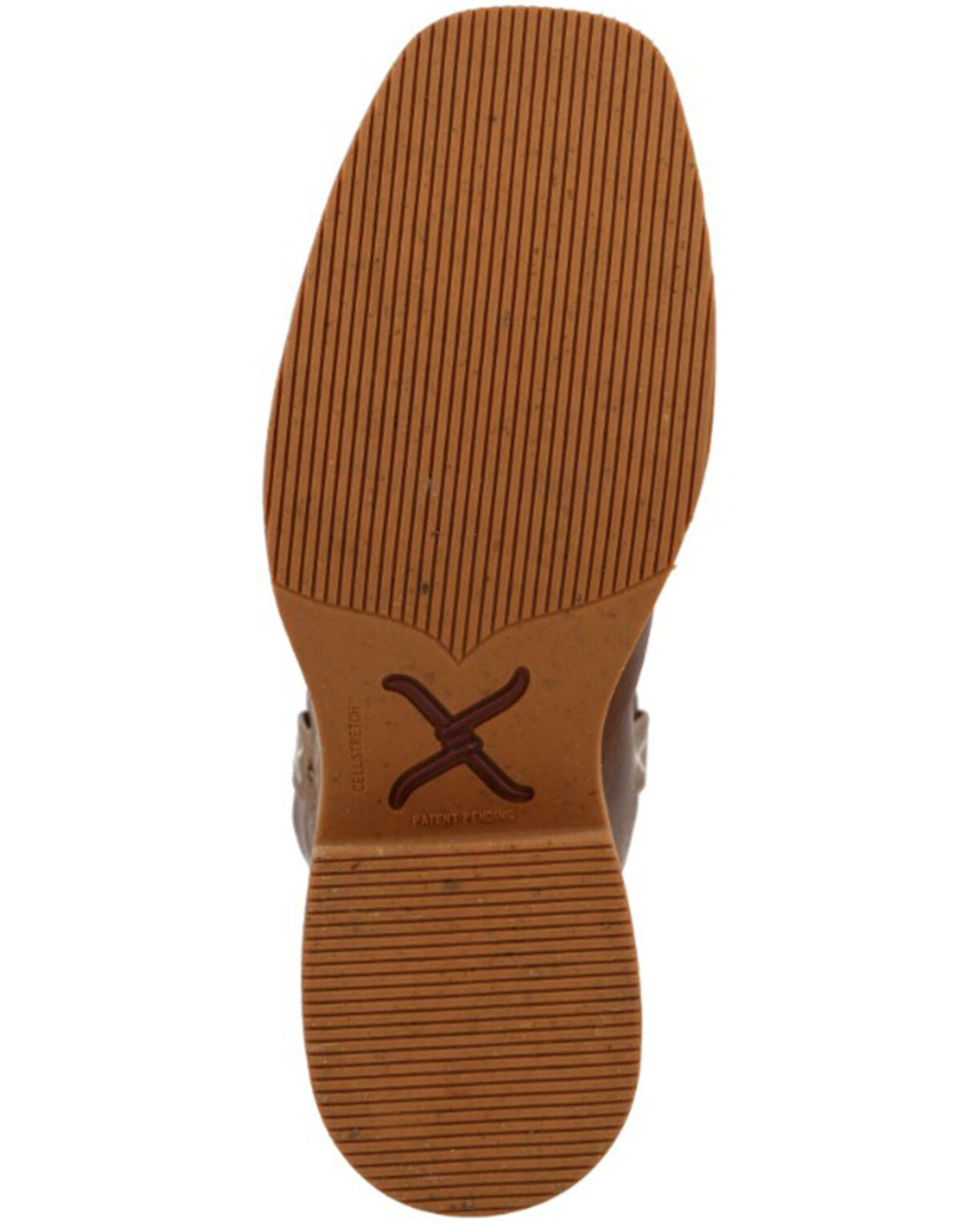 Image #7 - Twisted X Women's Tech X Western Boots - Broad Square Toe, Brown, hi-res