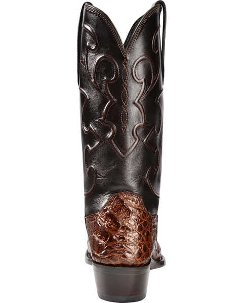 Image #7 - Lucchese Handmade 1883 Men's Charles Crocodile Belly Cowboy Boots - Round Toe, , hi-res