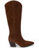 Image #2 - Matisse Women's Bellamy Suede Tall Western Boots - Round Toe, Coffee, hi-res