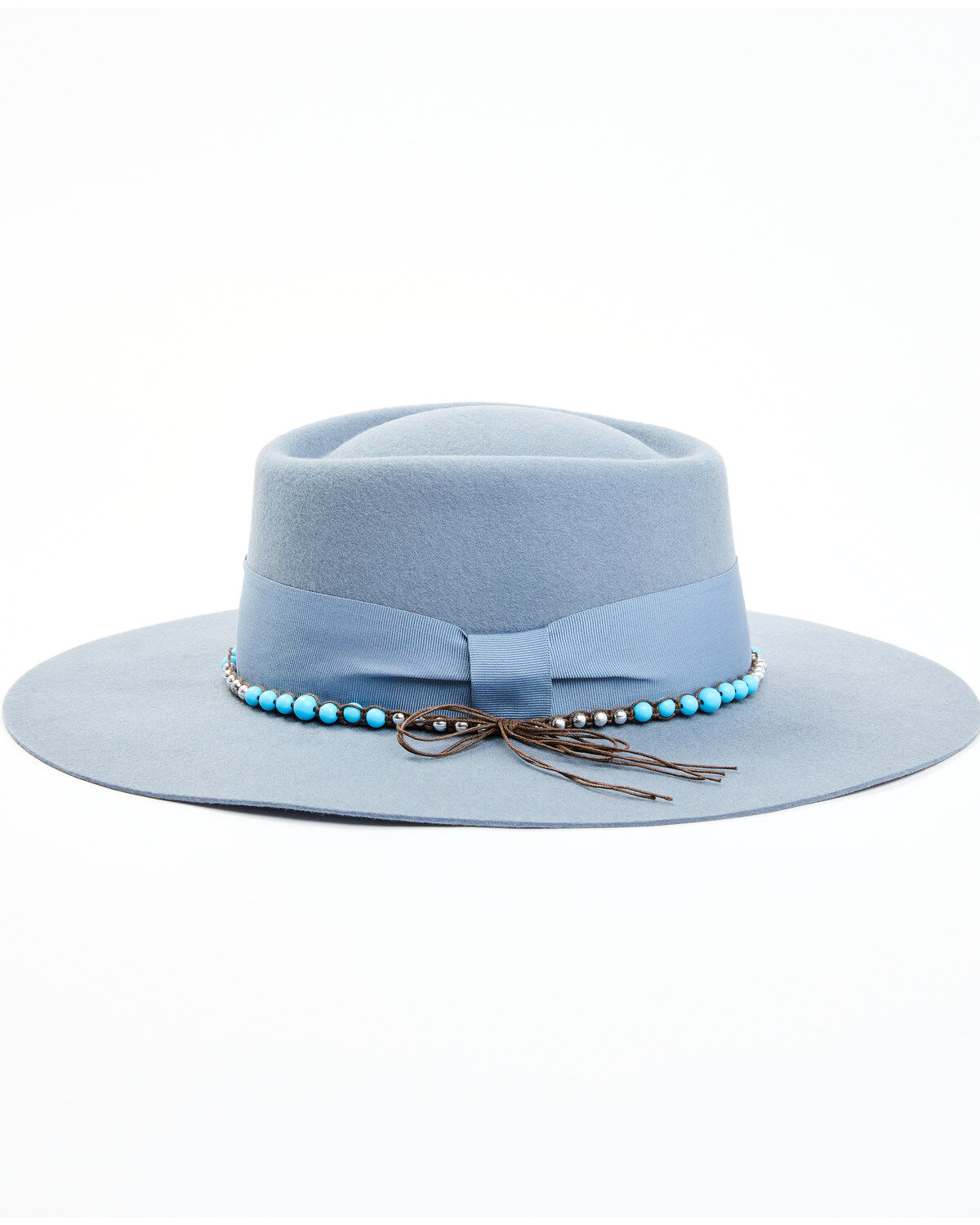 Image #3 - Shyanne Women's Dancer Telescope Felt Western Fashion Hat, Light Blue, hi-res