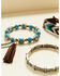 Image #1 - Shyanne Women's Summer Nights Turquoise Southwestern Beaded Bracelet Set, Turquoise, hi-res