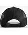Howitzer Men's Support Trucker Mesh Back Trucker Cap, Black, hi-res