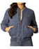 Image #1 - Kimes Ranch Women's Marino Denim Bomber Jacket, Indigo, hi-res