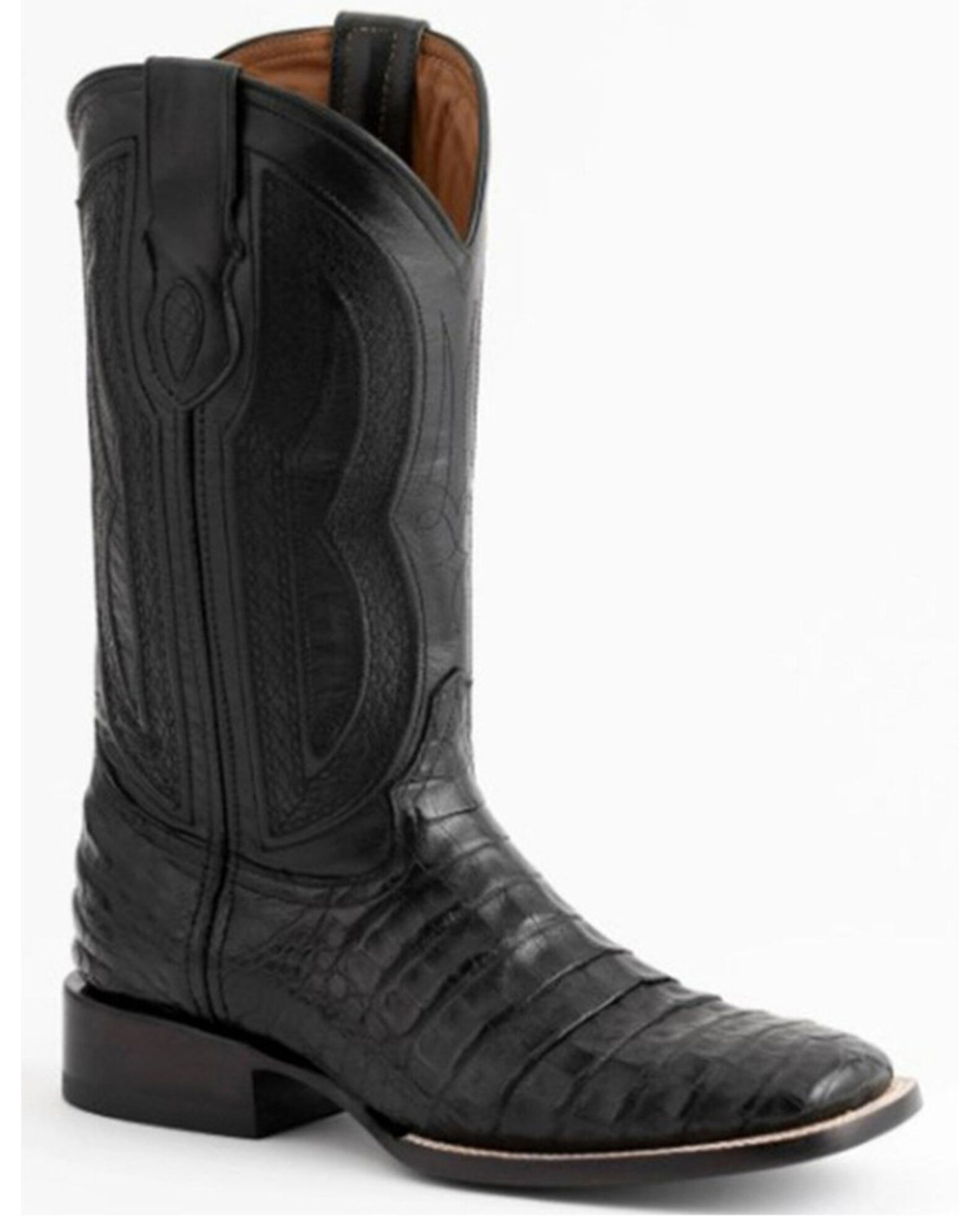 Product Name Ferrini Men s Belly Caiman Crocodile Exotic Western Boots