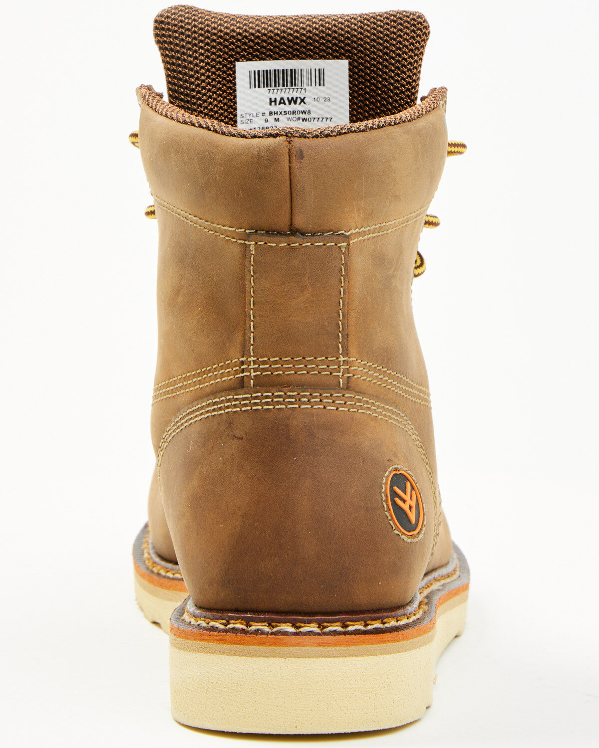 Product Name:  Hawx Men's 6" Moc Work Boots - Steel Toe