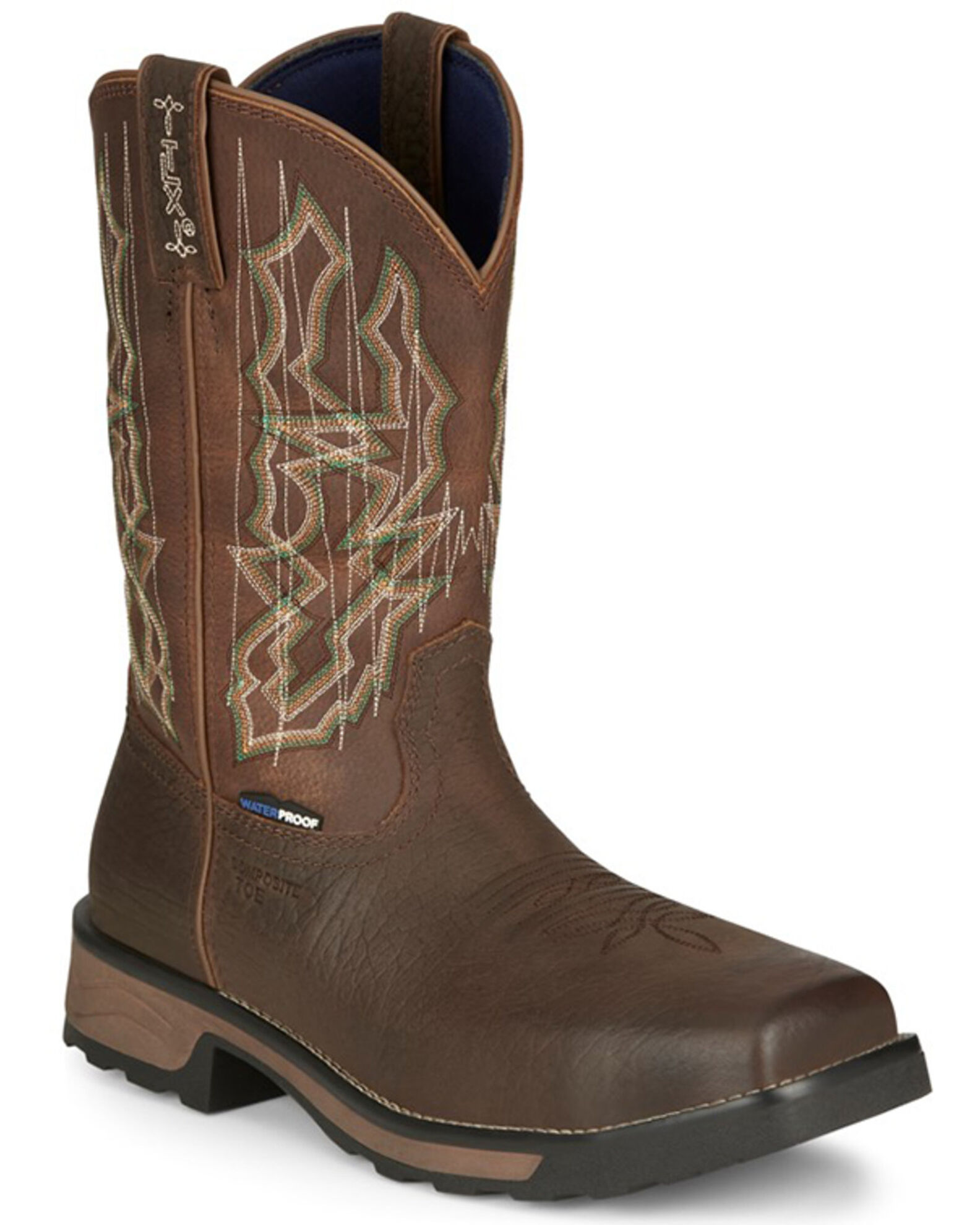 Tony Lama Men s Anchor Water Buffalo Pull On Western Work Boots
