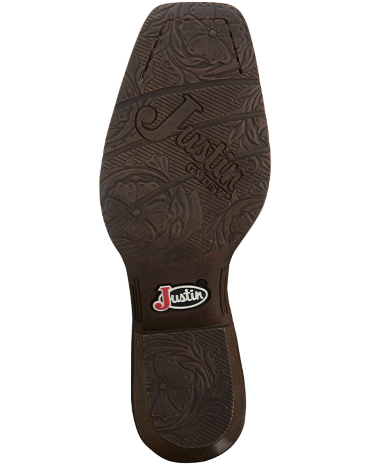 Image #7 - Justin Women's Rein Performance Western Boots - Square Toe, Tan, hi-res