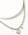 Image #1 - Shyanne Women's Chunky Chain Charm Necklace, Silver, hi-res