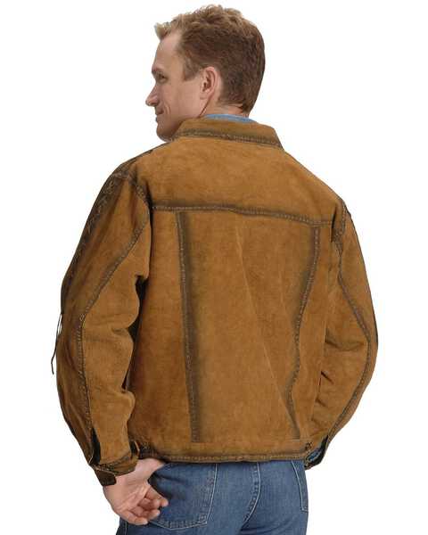 Image #3 - Kobler Rusty Suede Leather Jacket, Acorn, hi-res