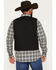 Image #4 - Moonshine Spirit&reg; Men's Six String Distressed Vest, Black, hi-res