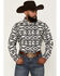 Image #1 - Cody James Men's Tiki Room Southwestern Print Long Sleeve Button-Down Stretch Western Shirt, Blue, hi-res