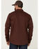 Cody James Men's FR Tartan Plaid Print Long Sleeve Snap Work Shirt , Brown, hi-res