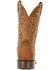 Image #5 - Durango Men's Westward Western Boots - Broad Square Toe, Tan, hi-res