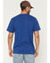 Image #4 - Brixton Men's Ford Truck Short Sleeve Graphic Pocket T-Shirt, Royal Blue, hi-res