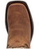 Image #6 - Durango Boys' Lil Rebel Embroidered Western Boots - Broad Square Toe, Brown, hi-res