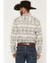 Image #4 - RANK 45&reg; Men's Desert Heat Southwestern Print Long Sleeve Snap Stretch Western Shirt, Ivory, hi-res