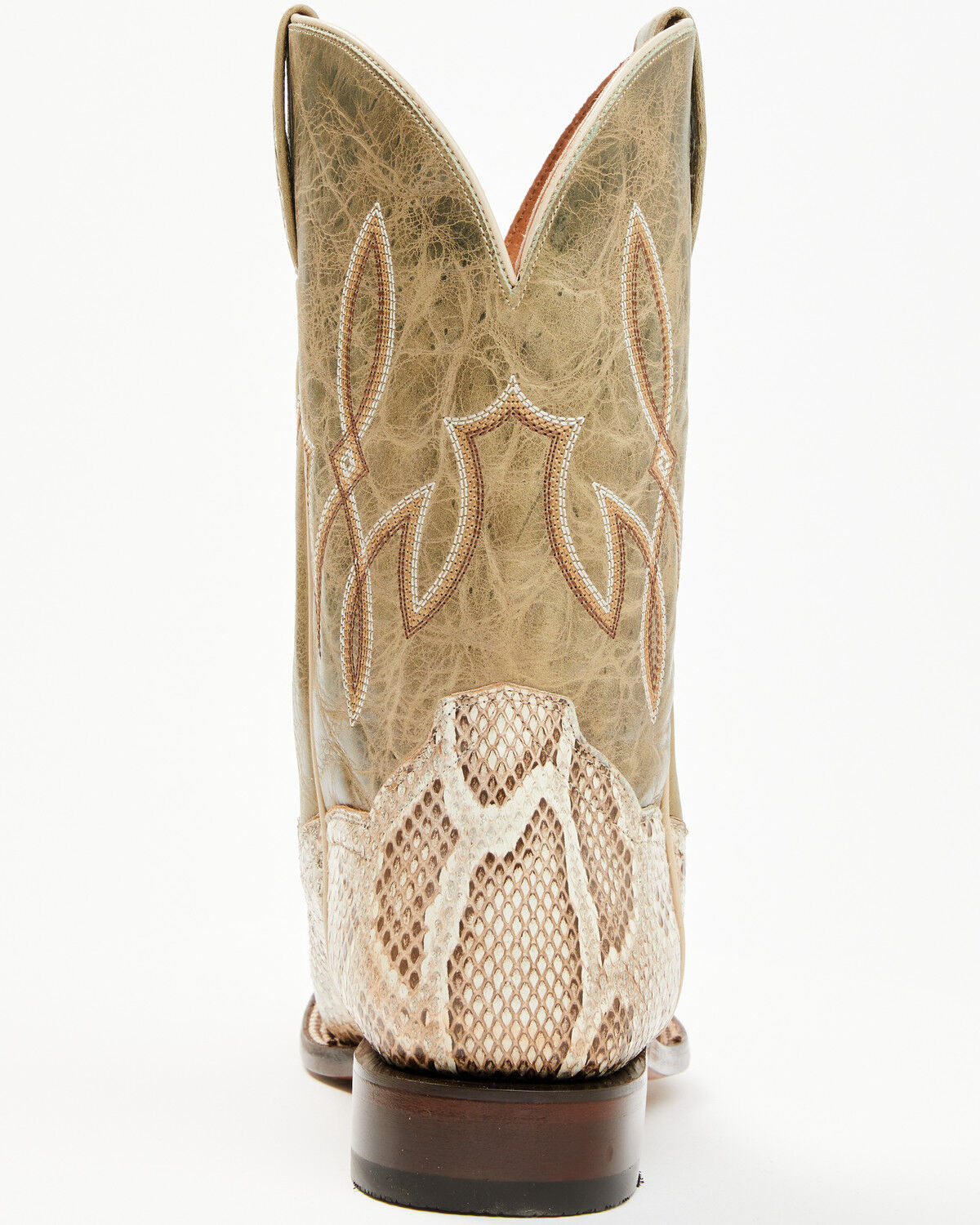 Product Name:  Dan Post Men's Exotic Python Western Boots - Broad Square Toe
