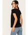 Image #4 - Shyanne Women's Mountain Vibe Short Sleeve Graphic Tee, Black, hi-res