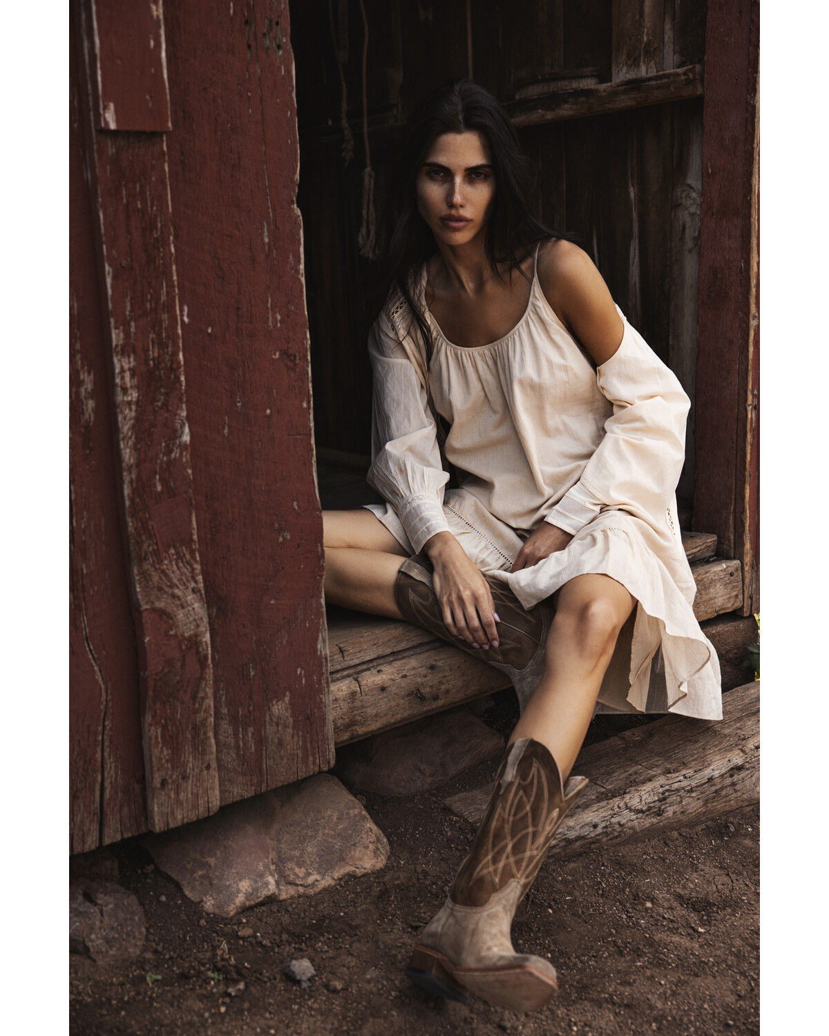 Image #1 - Cleo + Wolf Women's Beatrice Solid Sleeveless Midi Dress, Oatmeal, hi-res
