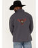 Image #4 - Ariat Men's Team Mexico Thunderbird Zip-Front Softshell Jacket, Black, hi-res