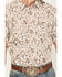 Image #3 - Cody James Men's Carlsbad Paisley Print Short Sleeve Snap Western Shirt, Cream, hi-res