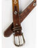 Cody James Men's Diamond Stitch Belt , Brown, hi-res