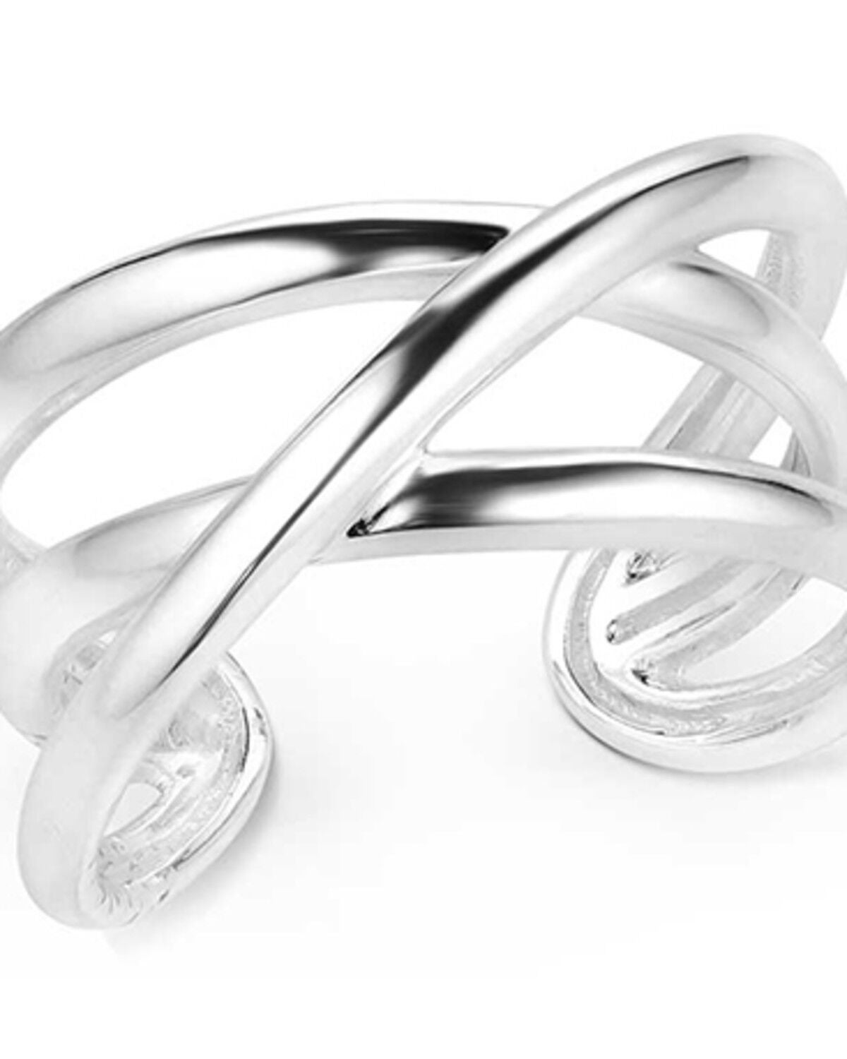 Montana Silversmiths Women's Wrapped In Silver Ring, Silver, hi-res