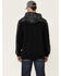 Image #4 - Cody James Men's FR Printed Fleece Hooded Work Sweatshirt, Black, hi-res