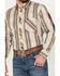 Image #3 - Cowboy Hardware Men's Mexico Gradient Plaid Print Long Sleeve Button Down Western Shirt, Brown, hi-res