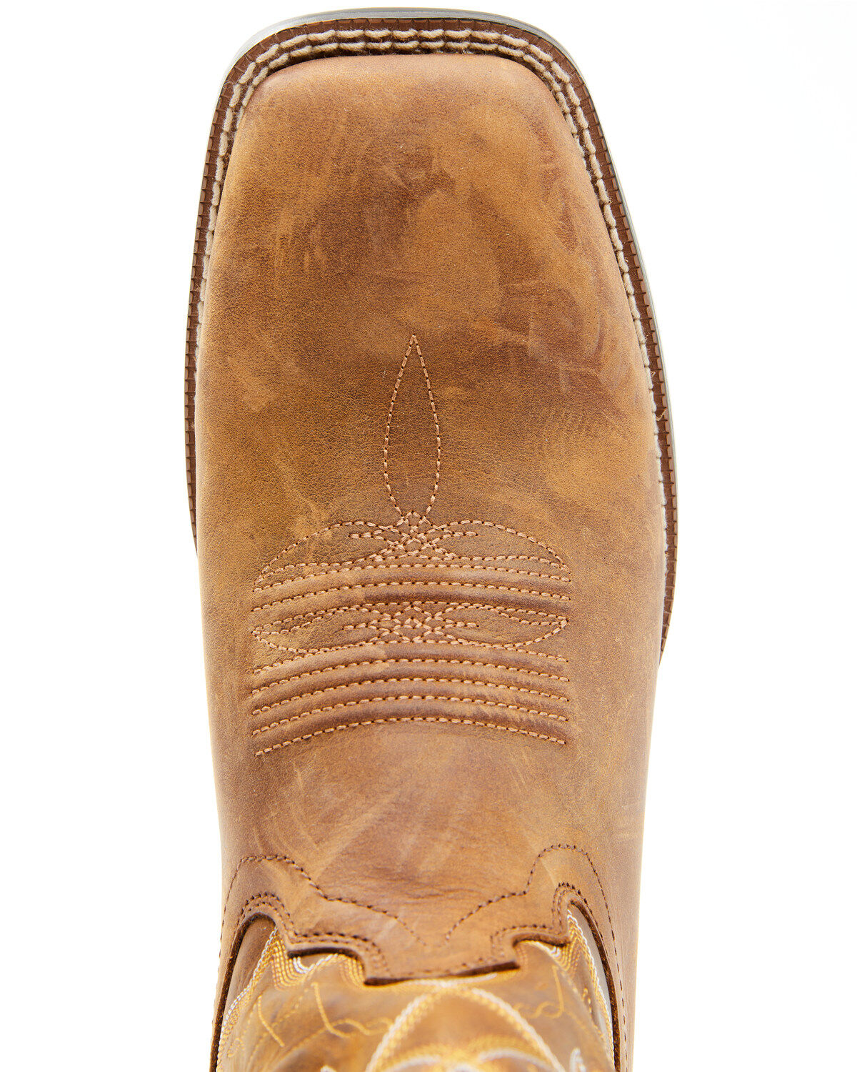 Image #6 - Durango Men's Boot Barn Exclusive Westward Western Performance Boots - Broad Square Toe, Brown, hi-res